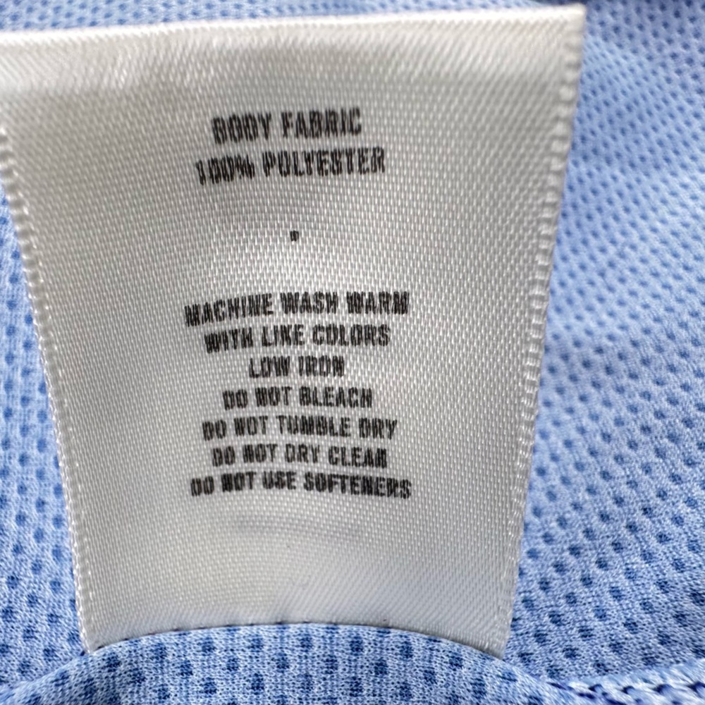 !! SOLD !!  T-Shirt Men Large Blue New York City Marathon Running Activewear Tee - Picture 10 of 11